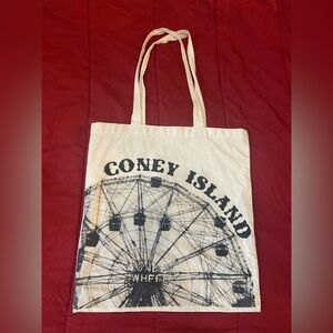 Coney Island Wonder Wheel Tote Bag